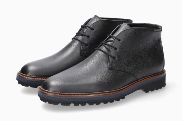 mephisto mens black ankleboots berto 5131784